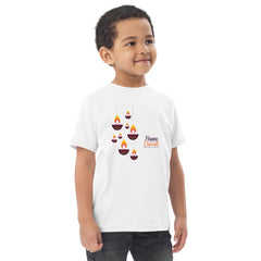 Happy Diwali kids Toddler jersey t-shirt