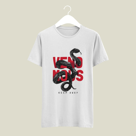 VENOMOUS printed Design men's T-shirt