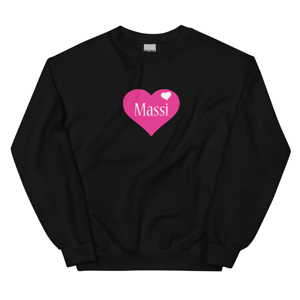 Beautiful Pink Heart Sweatshirt for Massi | Gift for Massi | Indian Gifts| Desi Sweatshirt