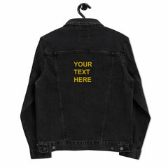 Personalized Embroidered Denim Jacket , Custom Denim Jacket,