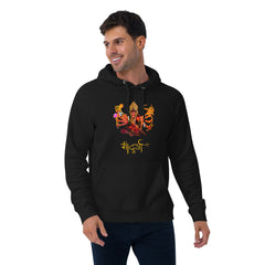 MAA DURGA| Devotional hoodie| Front Patch Work |