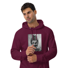 Buddha Photo Print Hoodie| Spiritual Buddha Front Print Design| Meditation, yoga, Spiritual Print Hoodie.