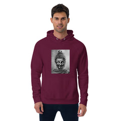 Buddha Photo Print Hoodie| Spiritual Buddha Front Print Design| Meditation, yoga, Spiritual Print Hoodie.