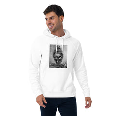 Buddha Photo Print Hoodie| Spiritual Buddha Front Print Design| Meditation, yoga, Spiritual Print Hoodie.