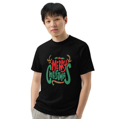 Merry Christmas Round Neck Men's T-Shirt