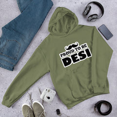 Proud To Be Desi Punjabi Men's Hoodie