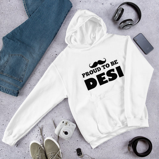 Proud To Be Desi Punjabi Men's Hoodie