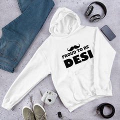 Proud To Be Desi Punjabi Men's Hoodie