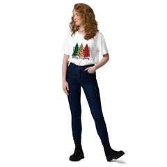 Merry Christmas Cotton Women's T-Shirt