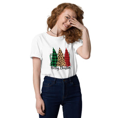 Merry Christmas Cotton Women's T-Shirt