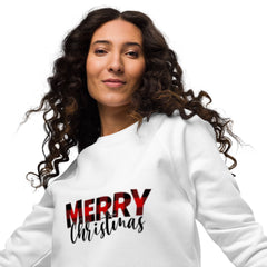 Merry Christmas Printed, buffalo printed merry christmas, printed merry christmas holiday family sweatshirt