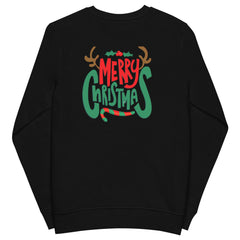 Buy Merry Christmas Print Women's Sweatshirt Retro Santa