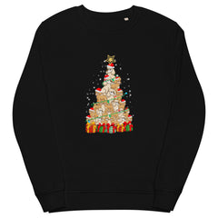 Christmas Puppy Tree Sweatshirt | Puppy Sweatshirt | Christmas Tree Sweater | Christmas Gift for Women