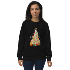 Christmas Puppy Tree Sweatshirt | Puppy Sweatshirt | Christmas Tree Sweater | Christmas Gift for Women