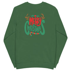 Buy Merry Christmas Print Women's Sweatshirt Retro Santa