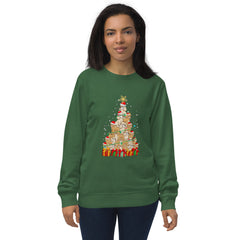 Christmas Puppy Tree Sweatshirt | Puppy Sweatshirt | Christmas Tree Sweater | Christmas Gift for Women