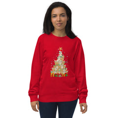 Christmas Puppy Tree Sweatshirt | Puppy Sweatshirt | Christmas Tree Sweater | Christmas Gift for Women