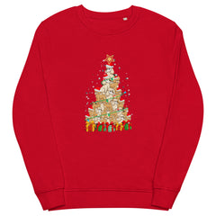 Christmas Puppy Tree Sweatshirt | Puppy Sweatshirt | Christmas Tree Sweater | Christmas Gift for Women