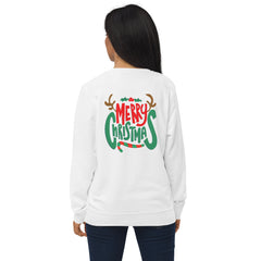 Buy Merry Christmas Print Women's Sweatshirt Retro Santa