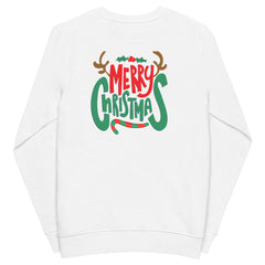 Buy Merry Christmas Print Women's Sweatshirt Retro Santa