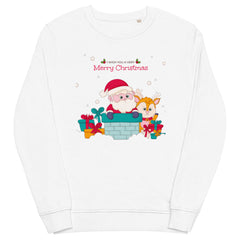 Women's Christmas Santa Claus Long Sleeve sweatshirt