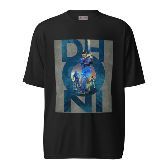 MS-Dhoni Men's Cricket Crew Neck T-Shirt