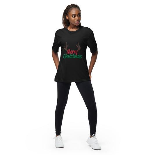 Merry Christmas Printed Women's T-Shirt