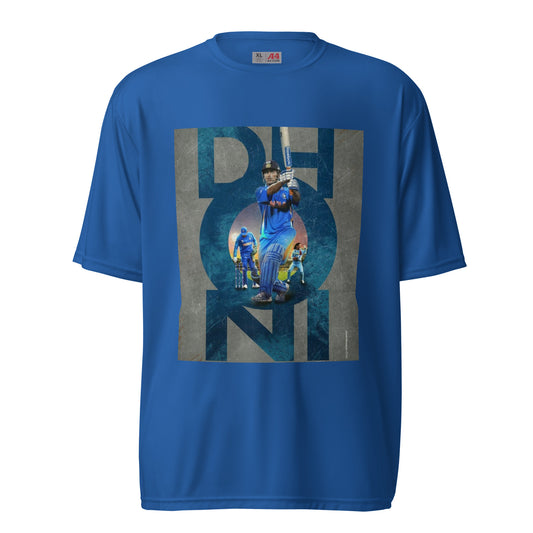 MS-Dhoni Men's Cricket Crew Neck T-Shirt