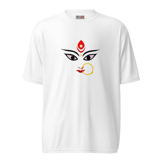 MAA DURGA FRONT PAINTED Devotional Crew Neck T-Shirt