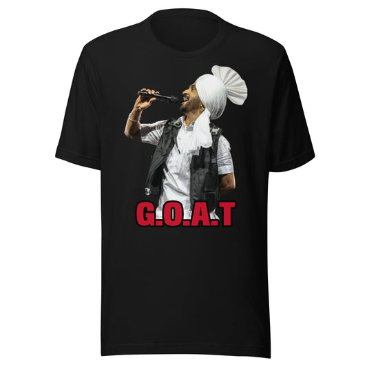 UNISEX Diljit Dosanjh 2024 G.O.A.T T-Shirt, Concert Shirt, Diljit Fan Favorite, Punjabi Music Lover Graphic Tee, South Asian Tee