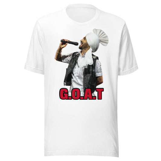 UNISEX Diljit Dosanjh 2024 G.O.A.T T-Shirt, Concert Shirt, Diljit Fan Favorite, Punjabi Music Lover Graphic Tee, South Asian Tee