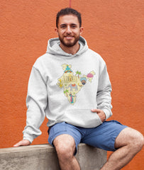 Indian Culture Hoodies, India Map Hoodie, India Flag Hoodies, Gift For Boyfriend Made In India