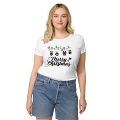 Merry Christmas Printed Women's T-Shirt