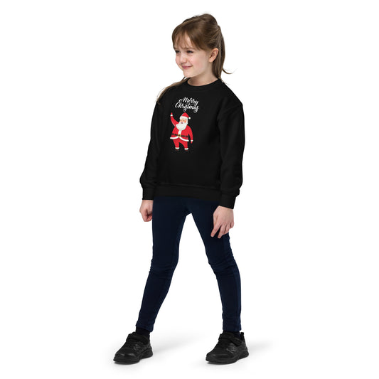 Santa Wishes Merry Christmas Kids sweatshirt