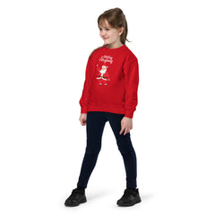 Santa Wishes Merry Christmas Kids sweatshirt