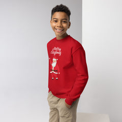 Santa Wishes Merry Christmas Kids sweatshirt