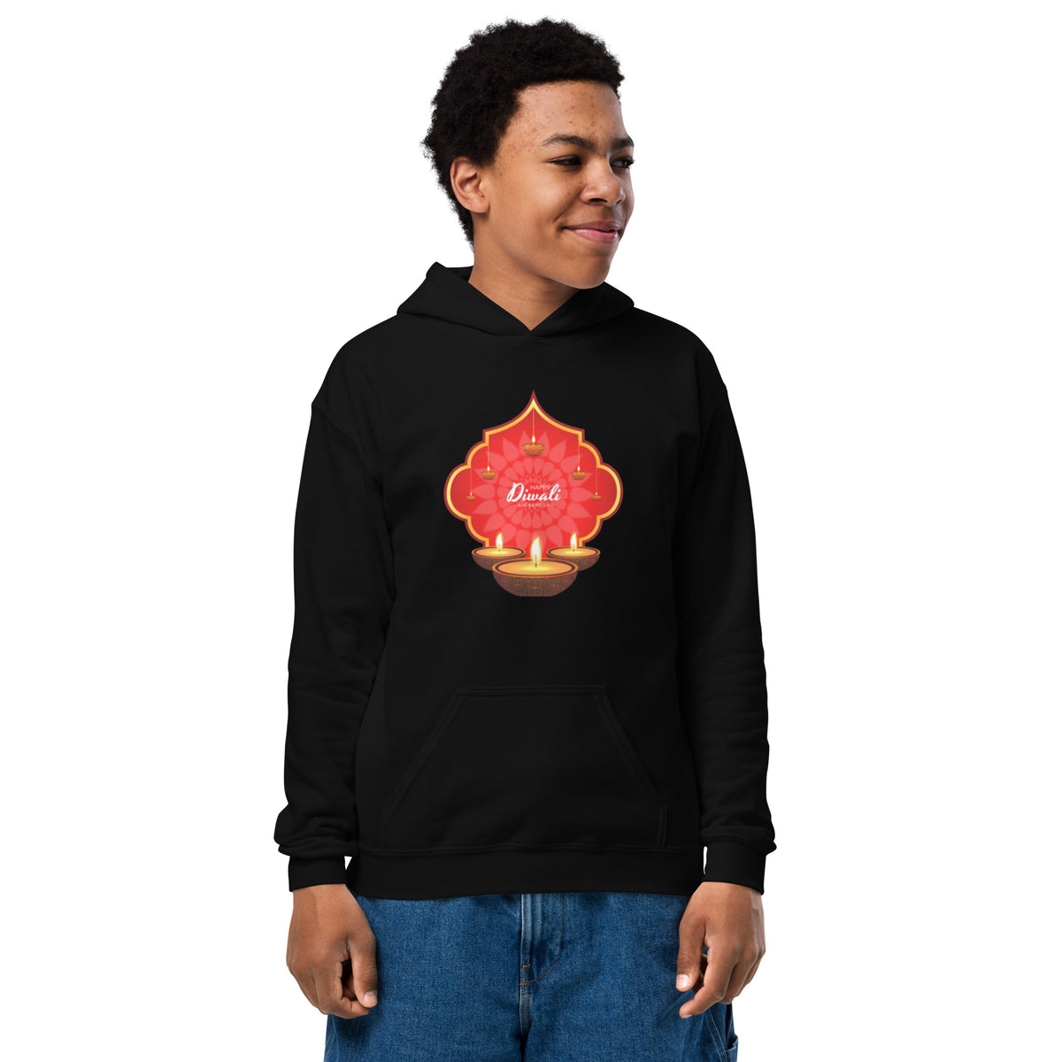 Happy Diwali kids Hoodie