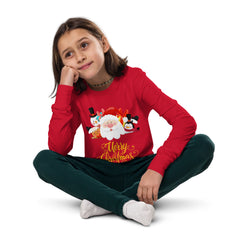 Merry Christmas Kids long sleeve T-Shirt