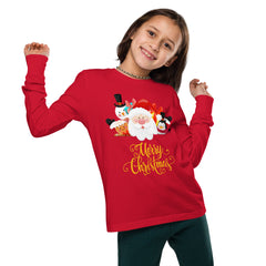 Merry Christmas Kids long sleeve T-Shirt