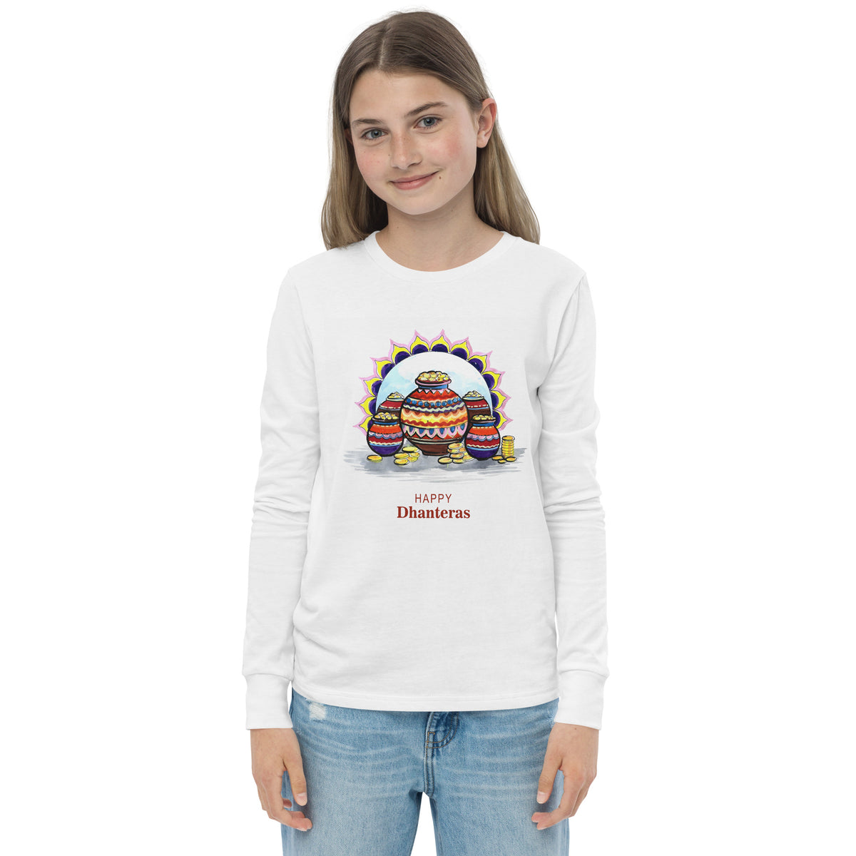 Happy Dhantres kids Long sleeve Tee