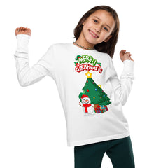 Christmas Cute Santa's Patch Kids Full Sleeve Tee